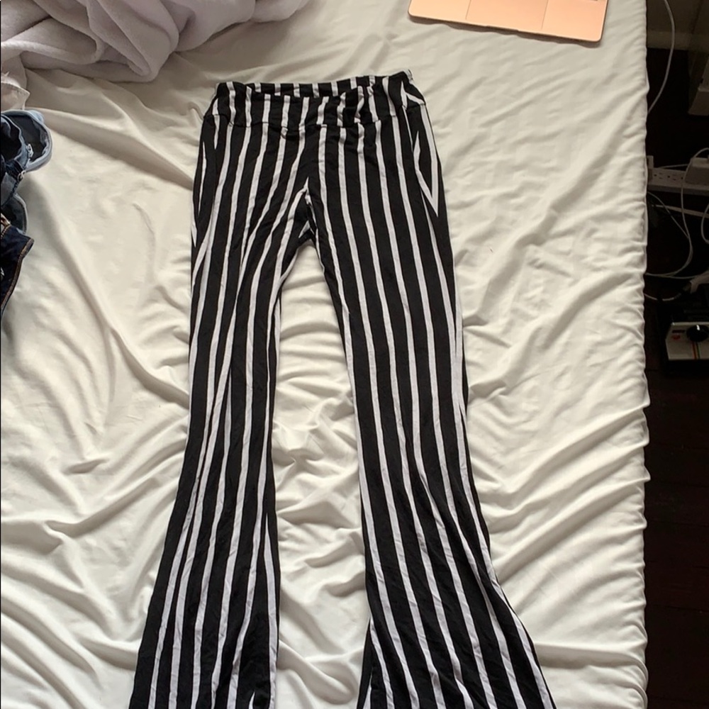 super soft high waisted kick flare pants